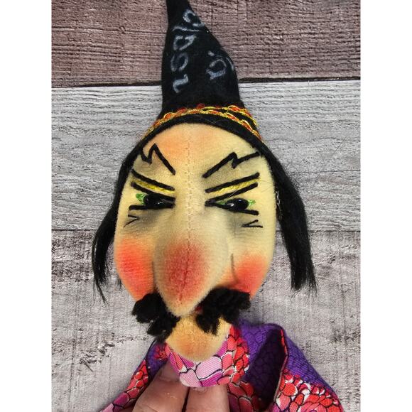 KERSA Vintage German PUPPET Handmade Doll Homespun Toy Collectable Wizzard - Picture 10 of 11